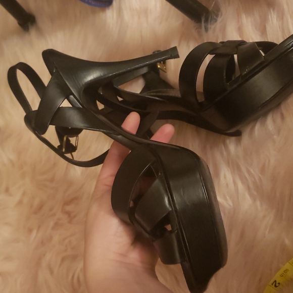 YSL Tribute platform sandals size 40 - Picture 6 of 11